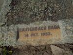 RAUTENBACH Baba -1953