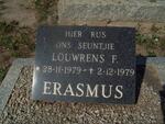 ERASMUS Lourens F. 1979-1979