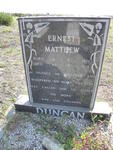 DUNCAN Ernest Matthew 1926-1978