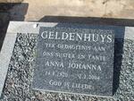 GELDENHUYS Anna Johanna 1920-2004