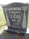 LEVENDAL John J.W. 1909-1983