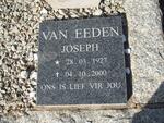 EEDEN Joseph, van 1927-2000