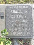 PREEZ Sidwell A., du 1956-1977