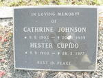 JOHNSON Cathrine 1903-1959 :: CUPIDO Hester 1903-1977