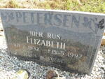 PETERSEN Elizabeth 1932-1992