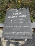 SOLO William Dlomo 1918-1990