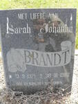 BRANDT Sarah Johanna 1921-1988