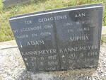 KANNEMEYER Adam 1917-1986 & Sophia 1914-1990