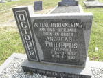 OCTOBER Andreas Philippus 1967-1987