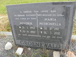 GROENEWALD Hendrik 1912-1987 & Maria Petronella 1911-2002