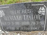 TAYLOR Ileviaah 1990-1990