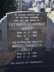 DALEY Cuthbert Clarence 1895-1967 & Muriel Isabella 1898-1982