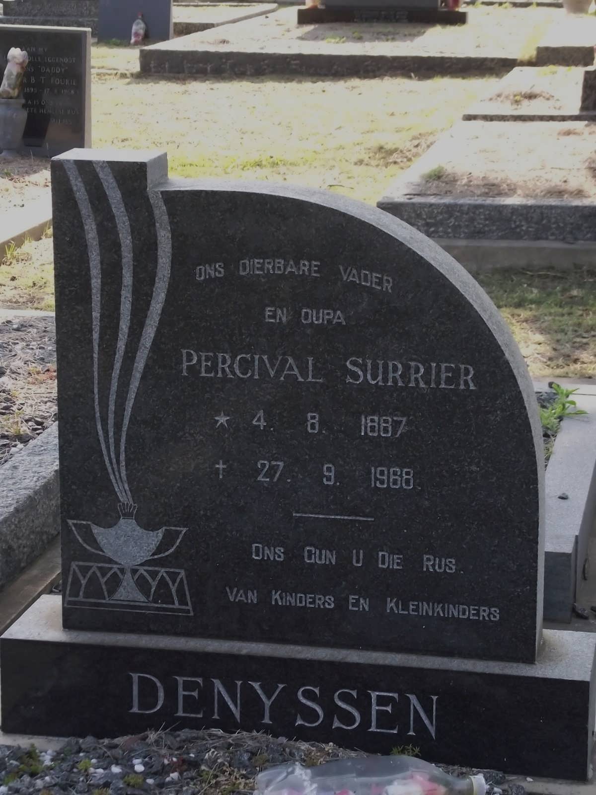 DENYSSEN Percival Surrier 1887-1968