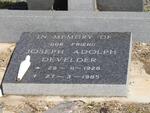 DEVELDER Joseph Adolph 1928-1985