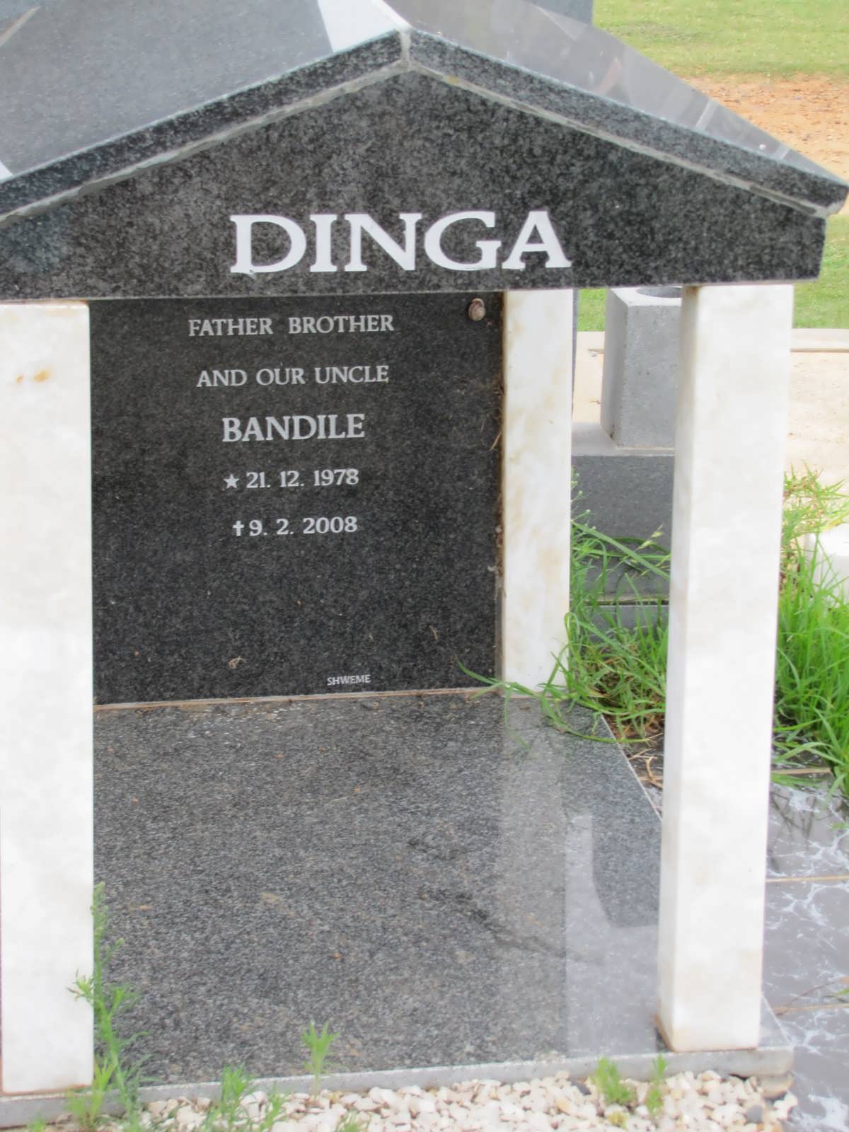 DINGA Bandile 1978-2008