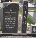 DINGE Nomonde Blossom 1942-2005