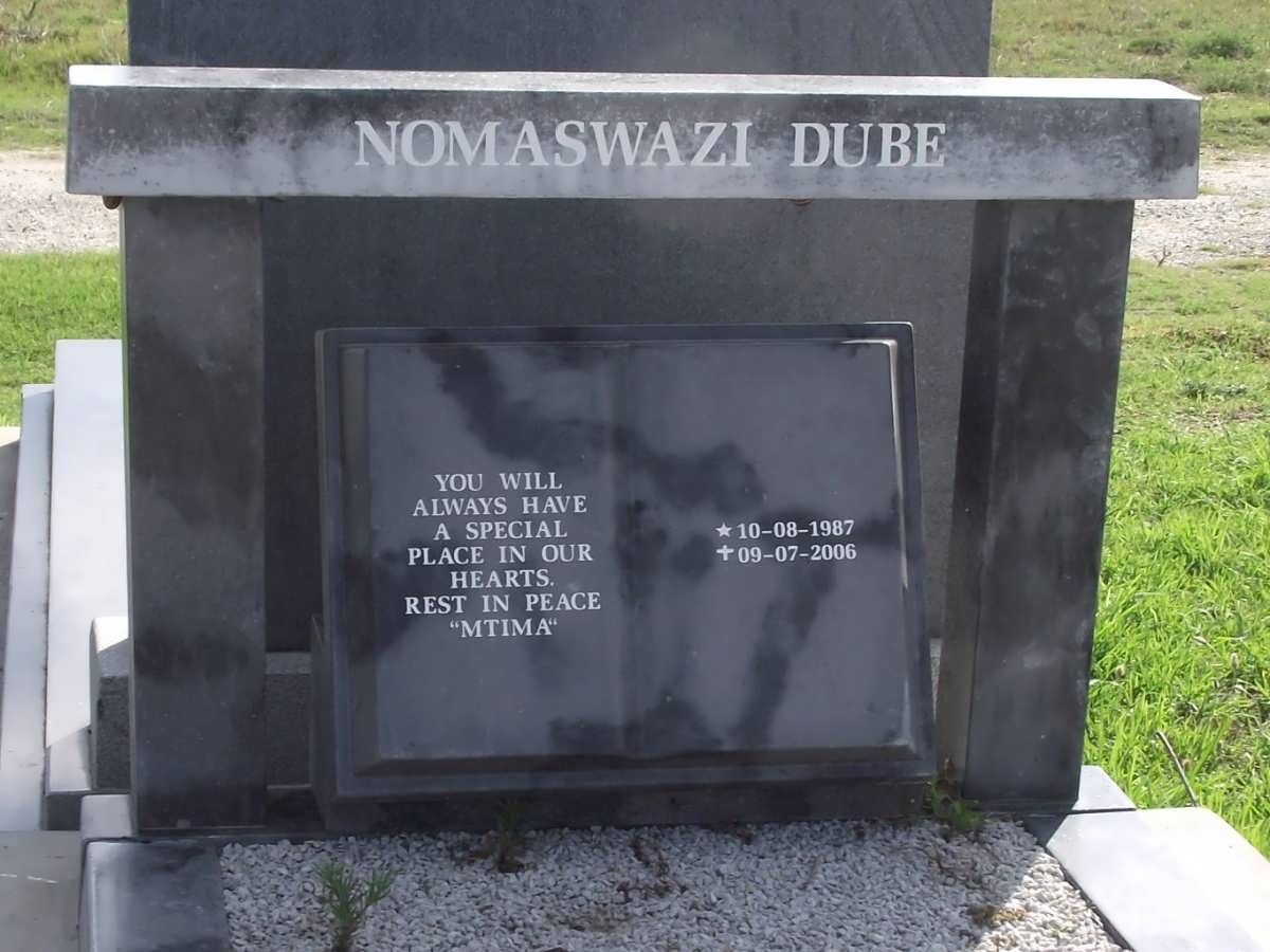 DUBE Nomaswazi 1987-2006