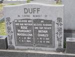 DUFF Arthur Charles 1921-1981 & Rose Margaret Magdalena 1917-1985