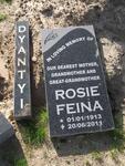 DYANTYI Rosie Feina 1913-2011
