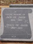 JAGER Jack, de 1892-1963 & Dolly 1897-1966