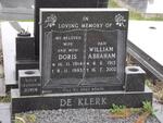KLERK William Abraham, de 1913-2002 & Doris 1914-1993