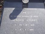 RIDDER Hendrik Andries, de 1936-1985 :: RIDDER Leon Hendrik, de 1960-1984