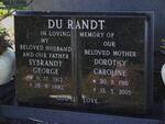 RANDT Sybrandt George, du 1912-1982 & Dorothy Caroline 1916-2005
