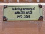 WADE Malcolm 1970-2003