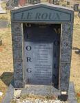 ROUX George, le 1924-1984 & Molly 1924-1999