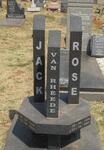 RHEEDE Jack, van 1920-1984 & Rose 1936-2007
