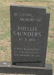 SAUNDERS Phyllis -1971