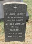 RUBIDGE Arthur Charles -1969