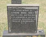 NOBLE Cathrine Minnie 1890-1969
