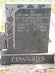 EDWARDS Leonard Walford 1889-1965