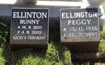 ELLINTON Bunny 1920-2003 :: ELLINGTON Peggy 1926-1995
