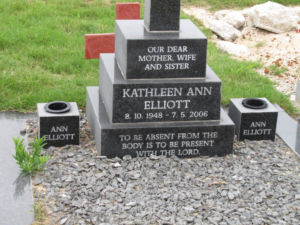 ELLIOTT Kathleen Ann 1948-2006