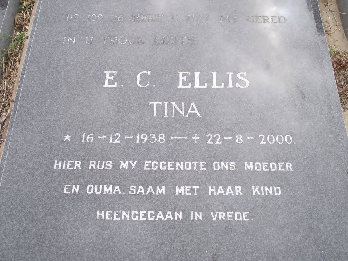 ELLIS E.C. 1938-2000