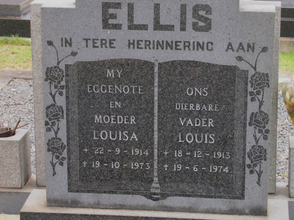 ELLIS Louis 1913-1974 & Louisa 1914-1973
