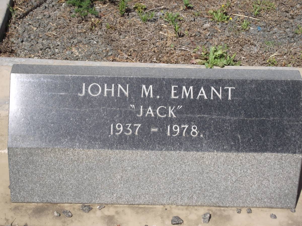 EMANT John M. 1937-1978