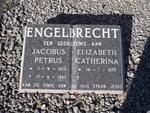 ENGELBRECHT Jacobus Petrus 1920-1997 & Elizabeth Catherina 1926-