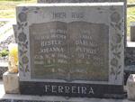 FERREIRA Barend Petrus 1882-1972 & Hester Johanna 1896-1968