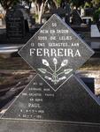 FERREIRA Paul 1906-1991
