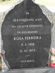 FERREIRA Rosa 1928-1975