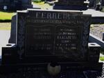 FERREIRA Scheepers 1927-1987 & Elzabeth 1919-1980
