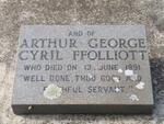 FFOLLIOTT Arthur George Cyril -1991