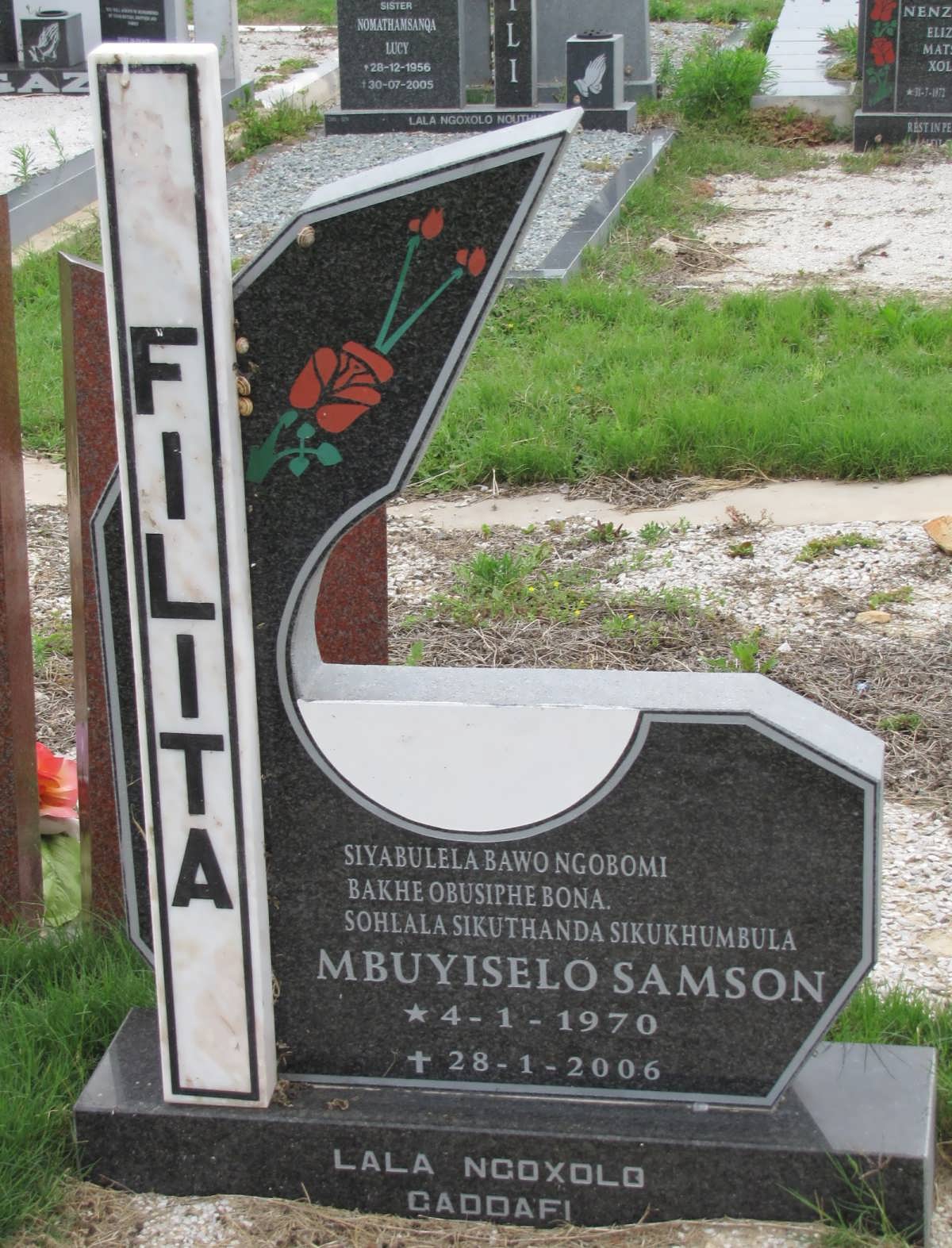 FILITA Mbuyiselo Samson 1970-2006