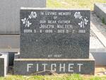 FITCHET Joseph Walter 1896-1968