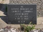 FOXCROFT James C. 1923-1965