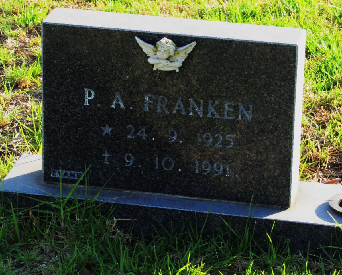 FRANKEN P.A. 1925-1991