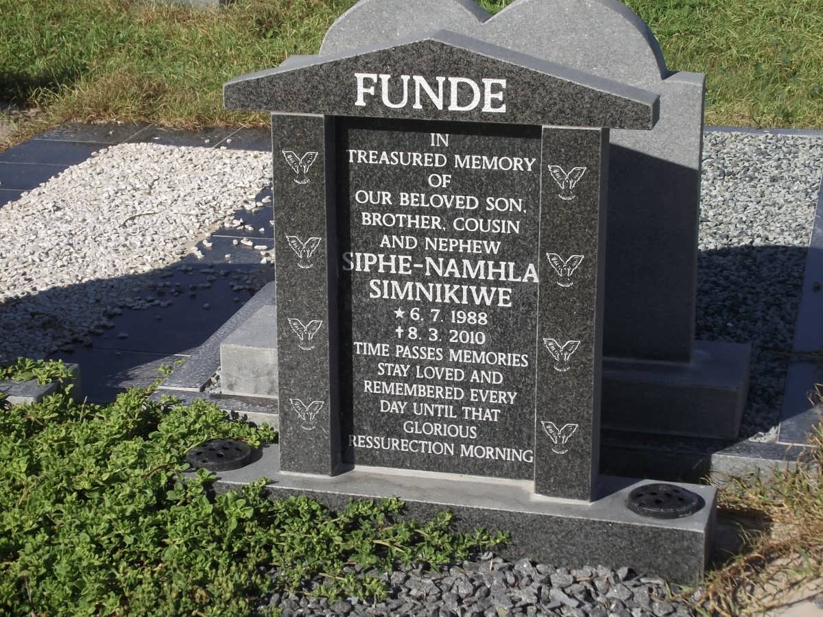 FUNDE Siphe-Namhla Simnikiwe 1988-2010